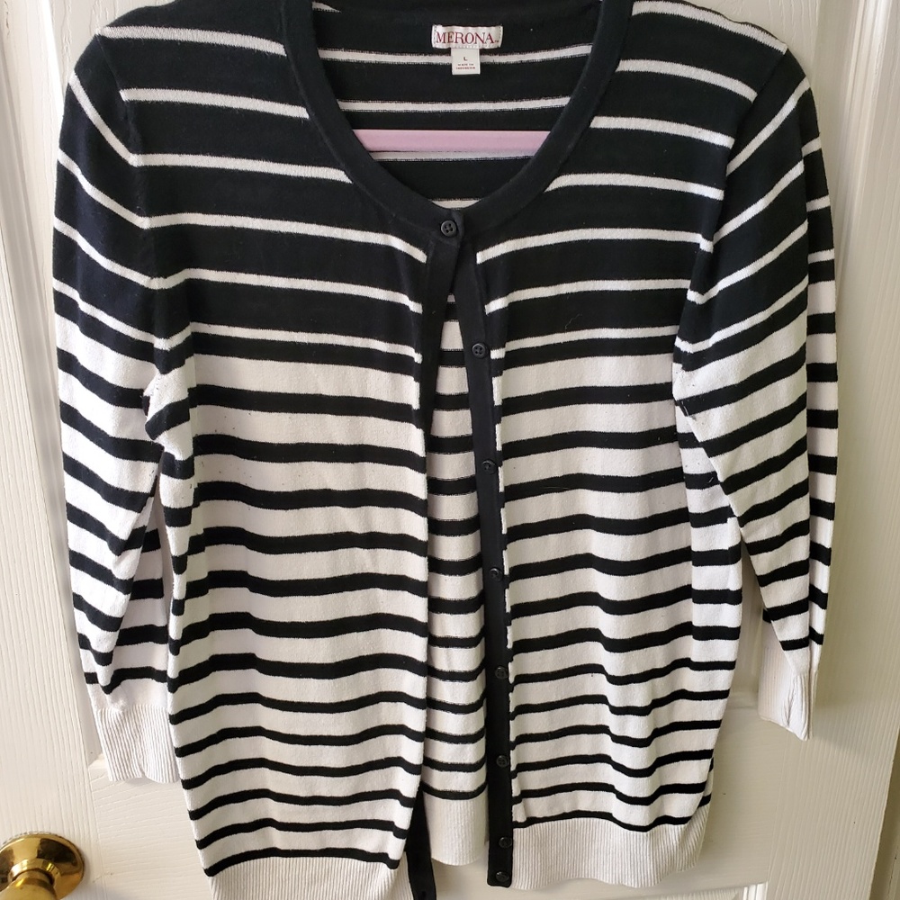 Black and white Merona cardigan